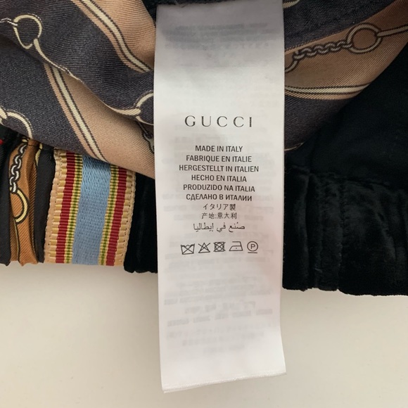 Gucci Velvet/Silk Horsebit Shorts - Picture 10 of 11